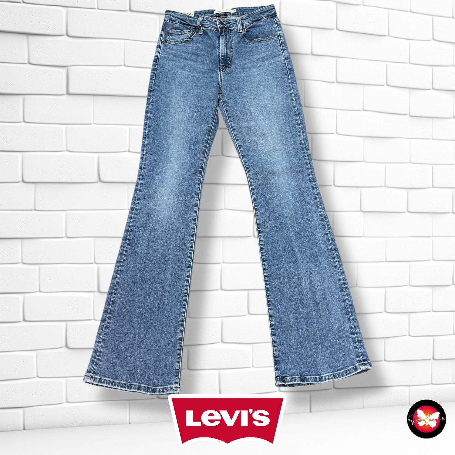 **HOY** Pantalón vaquero LEVI’S 725 HIGH RISE BOOTCUT Talla M (W28)