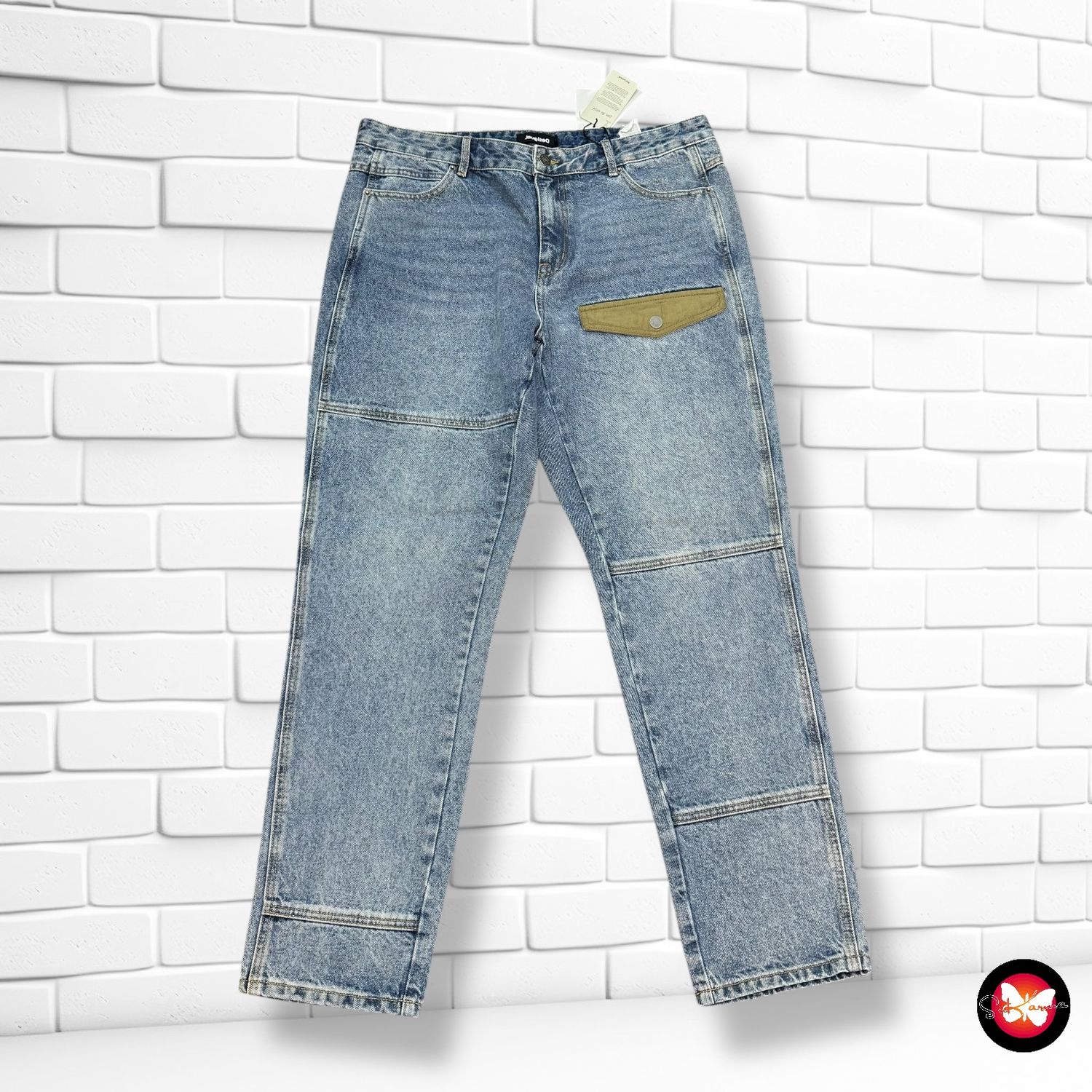 **HOY** Pantalón vaquero DESIGUAL Talla hombre W36