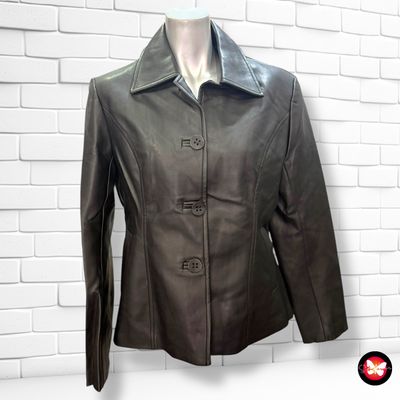 Cazadora de piel sintética MAS FASHION Talla M