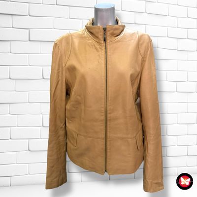 **HOY** Cazadora de piel JAKE’S Talla 40