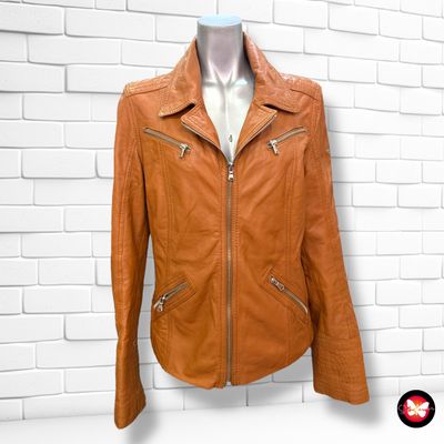 **HOY** Cazadora de piel RINO&amp;PELLE Talla 40