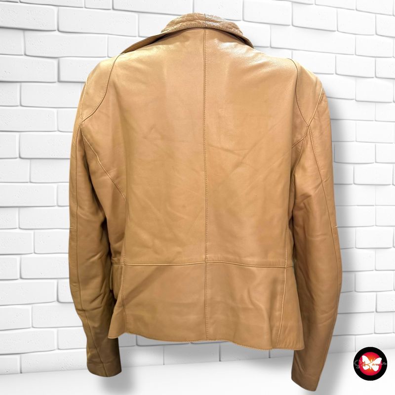 Cazadora de piel JAKE’S Talla 40