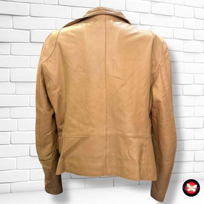 Cazadora de piel JAKE’S Talla 40