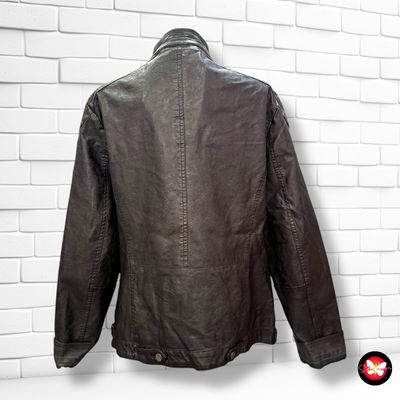 Cazadora de piel sintética JOHN BANER Talla 46