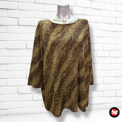 **HOY** Blusa estampado serpiente YOUR SIXTH SENSE Talla XL (grande)