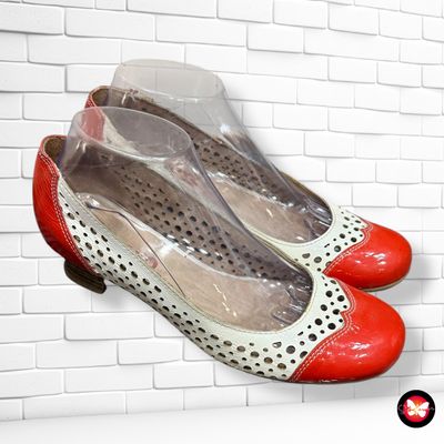 **HOY** Zapatos vintage de charol T39