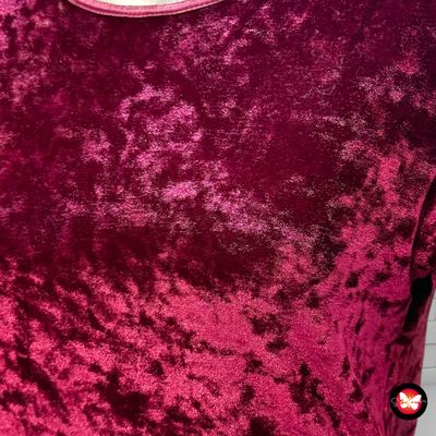**HOY** Blusa de manga larga de terciopelo Talla M