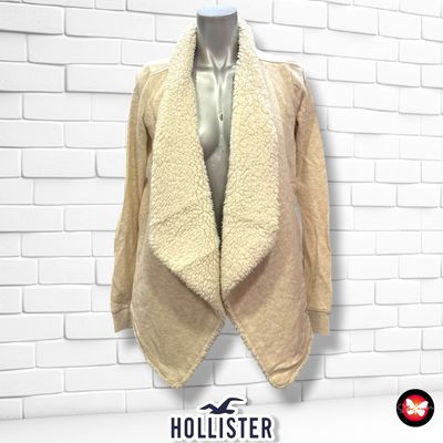 Chaqueta sudadera con borreguito HOLLISTER Talla XS