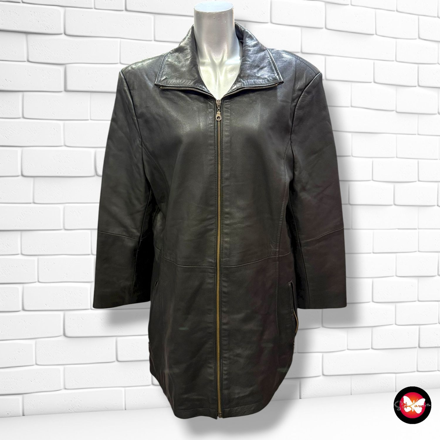 **HOY** Cazadora de piel SCARELL Talla 42