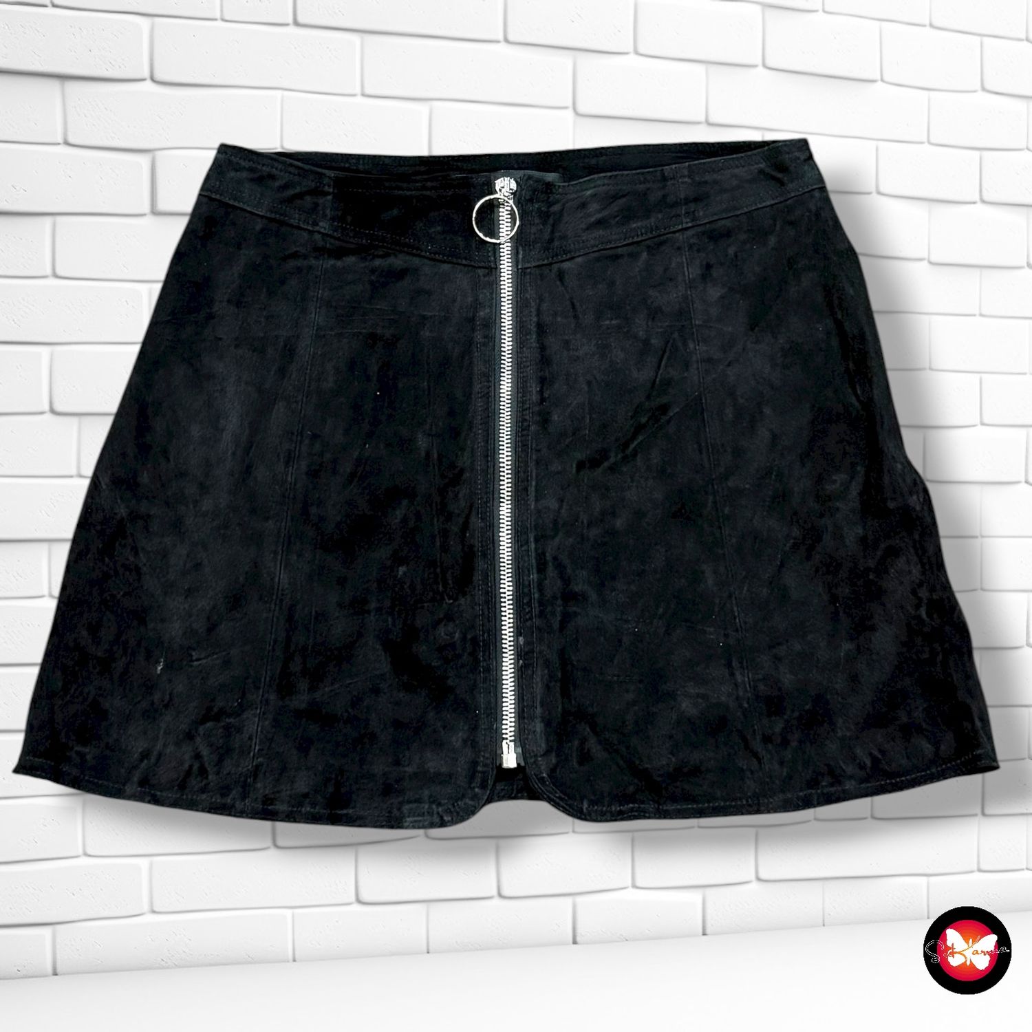 **HOY** Falda de ante ZARA Talla L