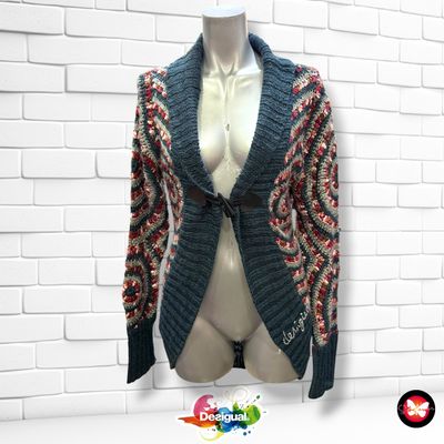 **HOY** Chaqueta de punto DESIGUAL Talla L (pequeña)
