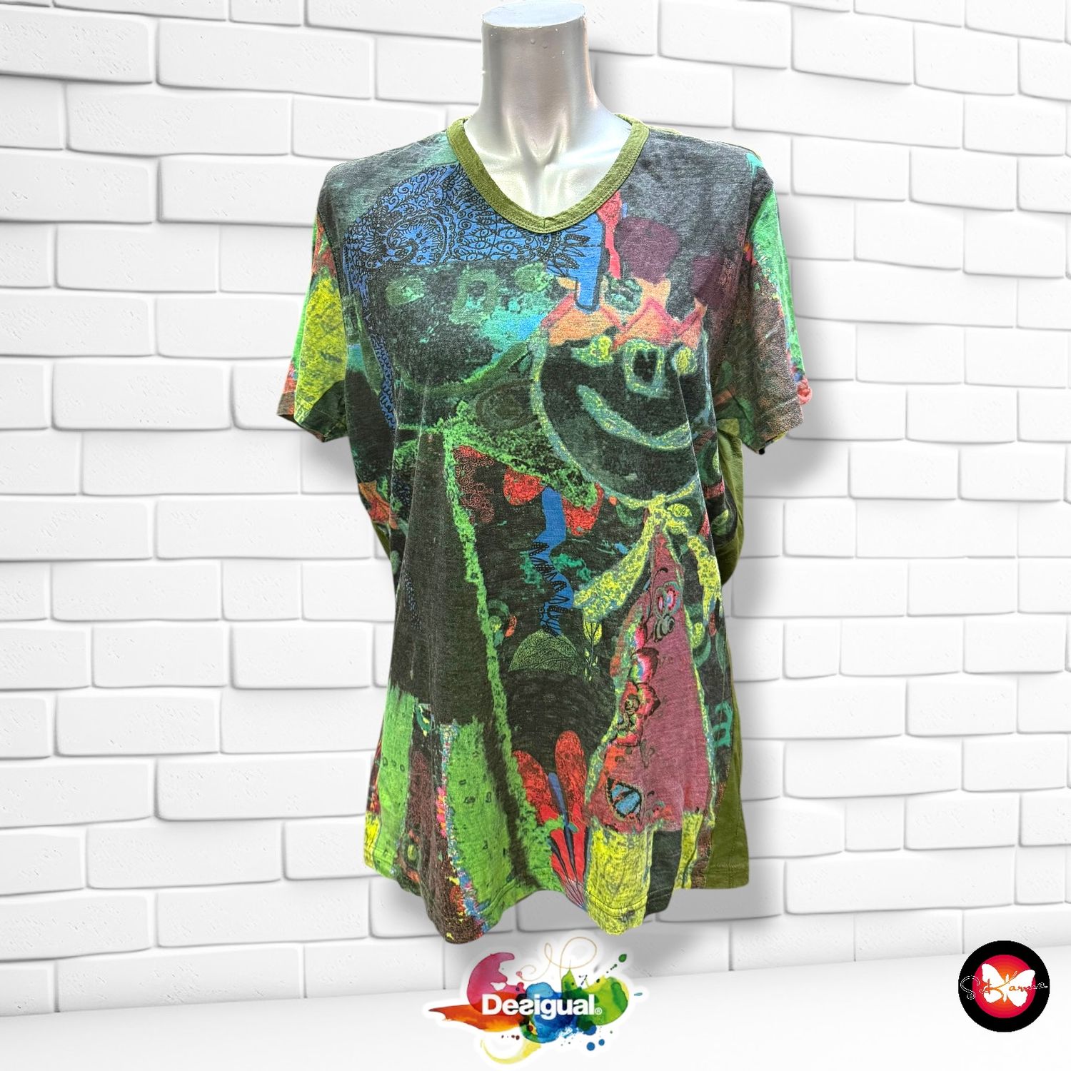 **HOY** Camiseta DESIGUAL Talla Hombre M