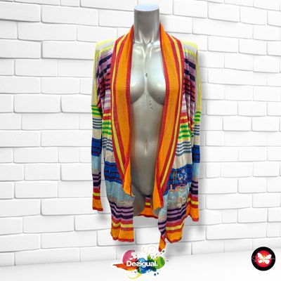 **HOY** Chaqueta de punto con lurex DESIGUAL Talla M