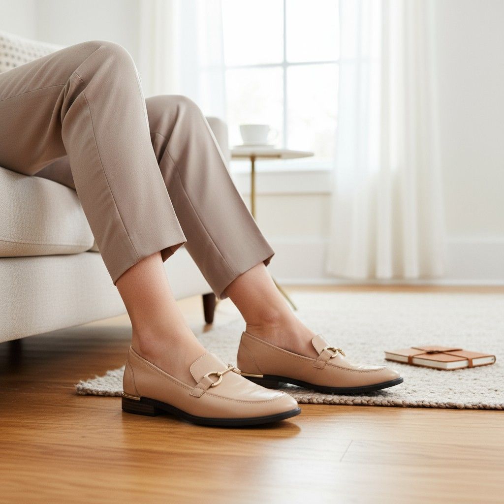 **HOY** Zapatos tipo mocasines de piel TAMARIS T40
