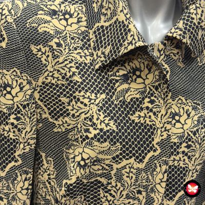 Chaqueta de entretiempo estampada BETTY BARCLAY Talla 40