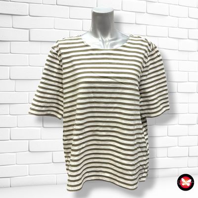 Blusa manga corta de rayas S.OLIVER Talla 44