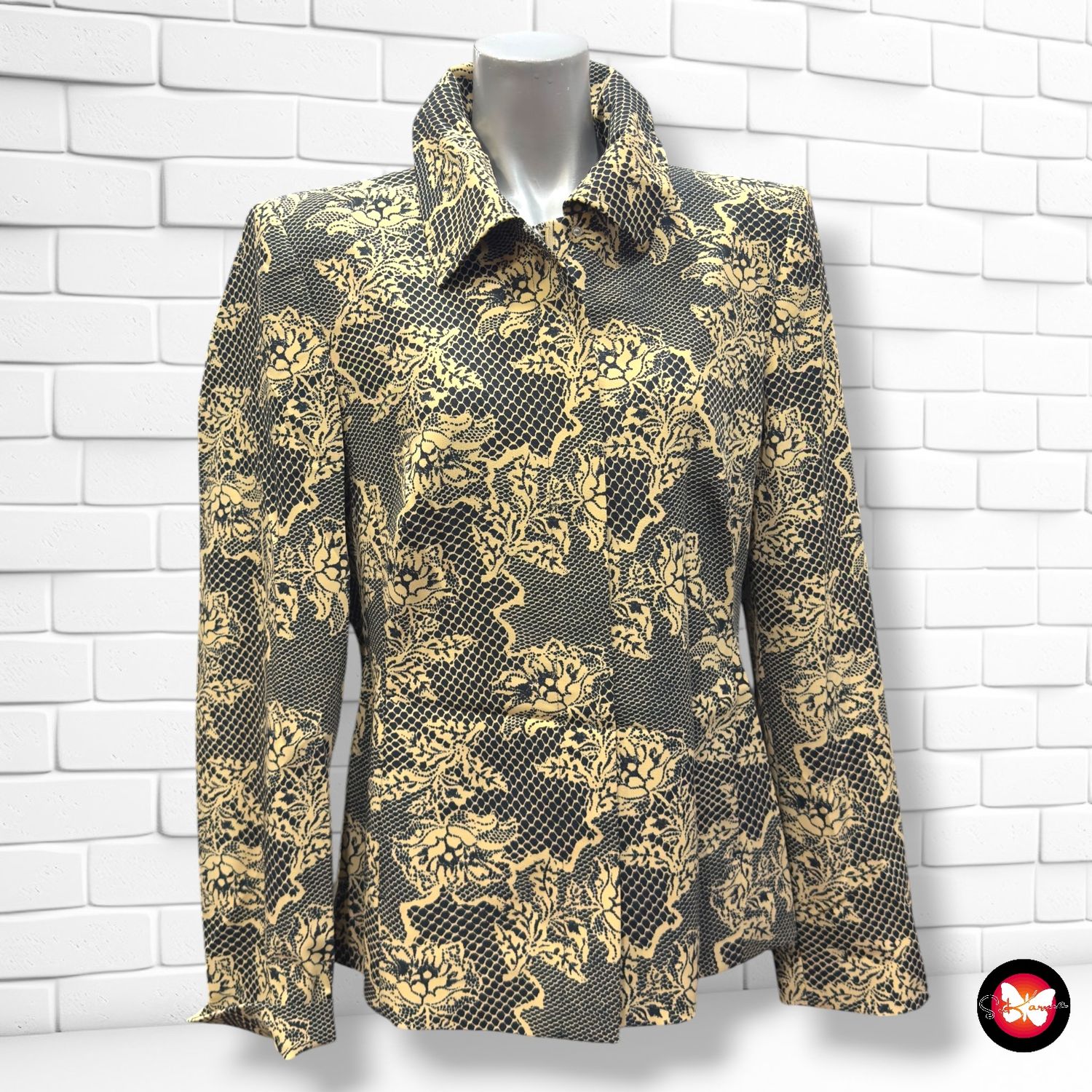 Chaqueta de entretiempo estampada BETTY BARCLAY Talla 40