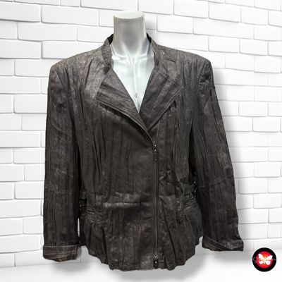 **HOY** Chaqueta de antelina efecto arrugado GERRY WEBER Talla 44