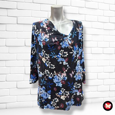 **HOY** Camiseta de media manga estampado flores TAIFUN Talla L/XL