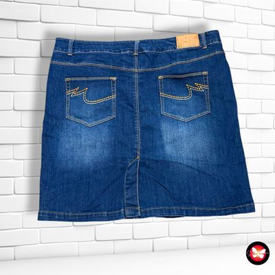 Falda vaquera básica KIABI Talla 44 (grande)