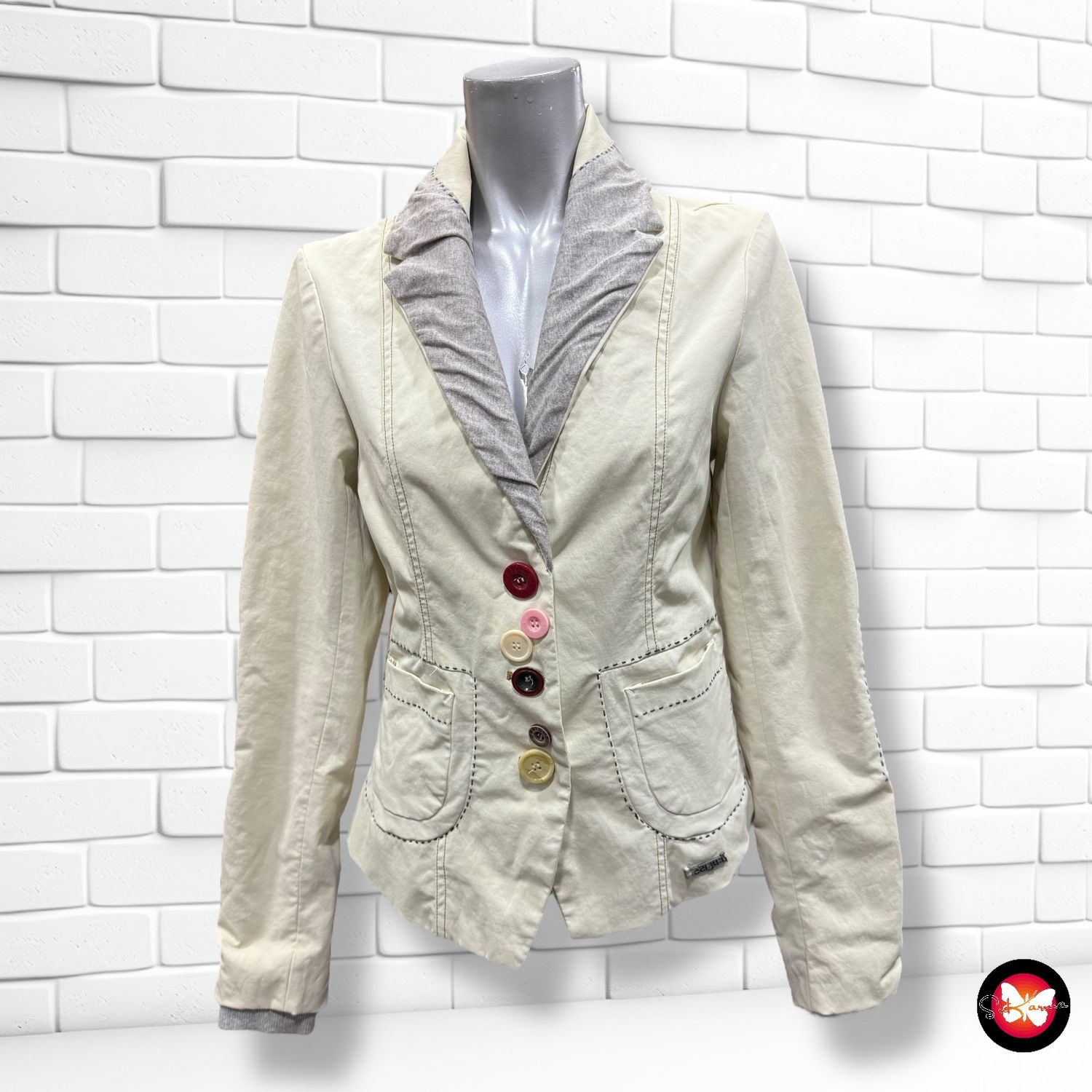 Chaqueta de entretiempo DESIGUAL Talla 38