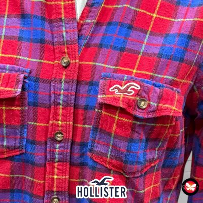 Camisa de cuadros HOLLISTER Talla S