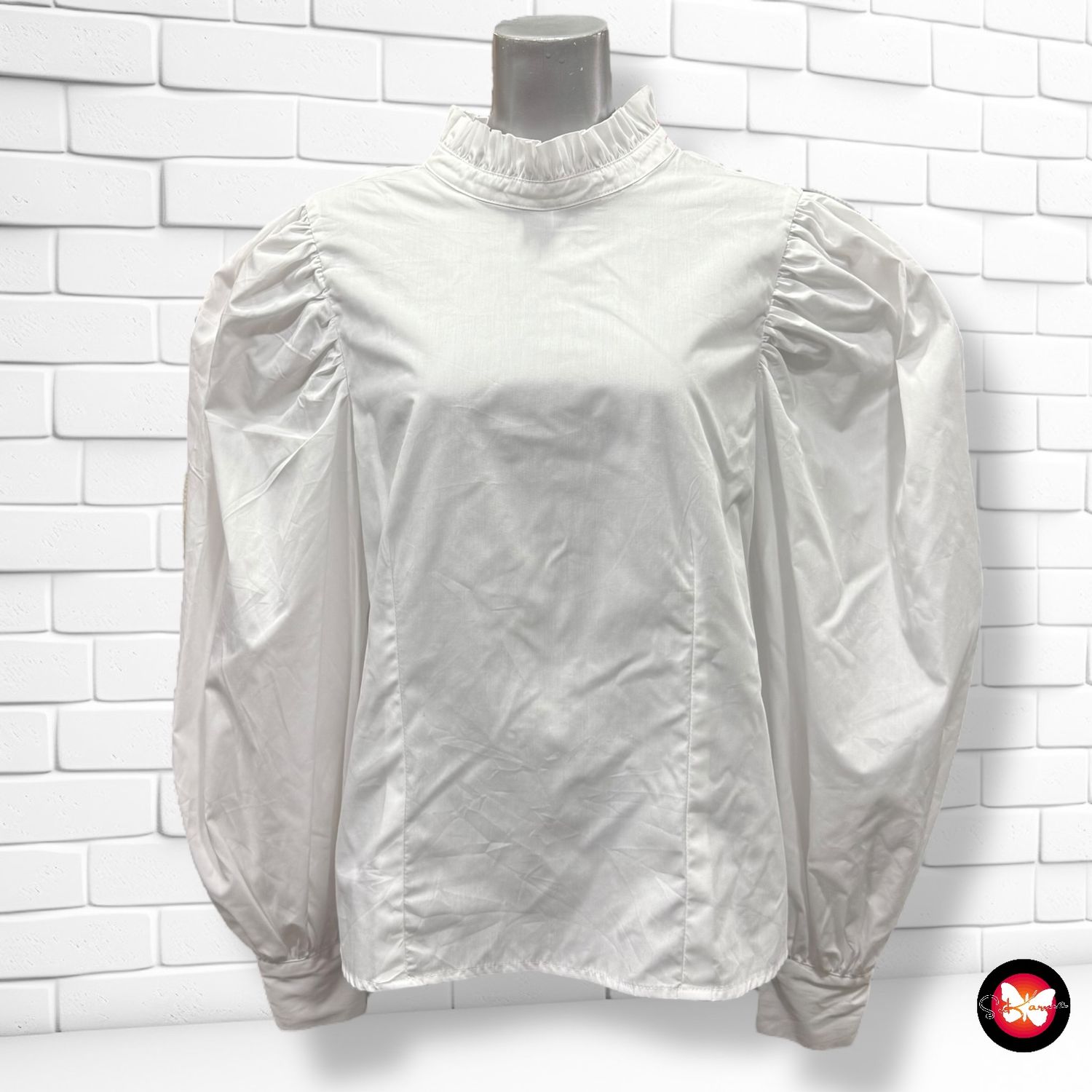 Blusa de mangas abullonadas ASOS Talla 40