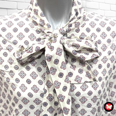 Blusa de manga larga con lazada H&amp;M Talla 40 (grande)