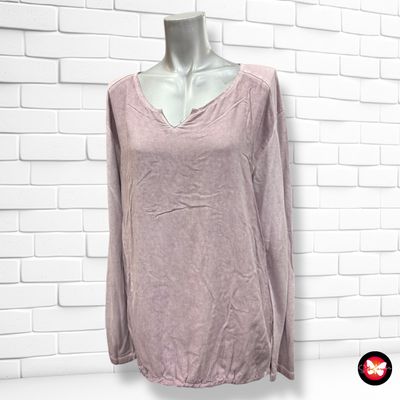 **HOY** Blusa de manga larga efecto desteñido Talla 42