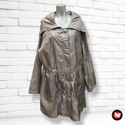 Chaqueta cortavientos metalizada Talla 46/48