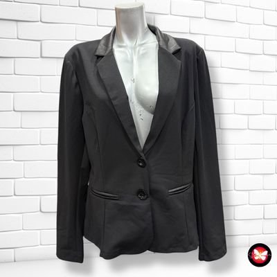 Blazer básica con cuello de antelina LOLA LIZA Talla 46