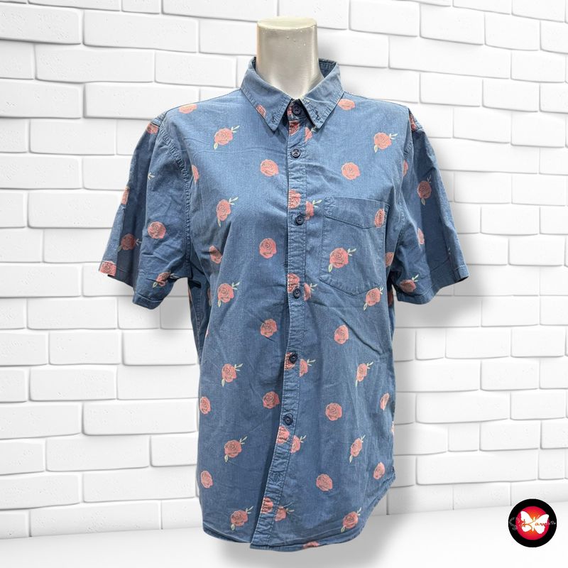 Camisa de manga corta estampado rosas HOLLISTER Talla Hombre M