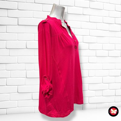 Camiseta de manga larga con botoncitos Talla XL