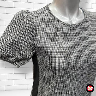 Vestido de mangas cortas abullonadas TISSAIA Talla XXS