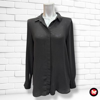 Camisa básica de manga larga MANGO Talla XS (grande)