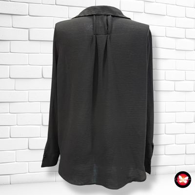 Camisa básica de manga larga MANGO Talla XS (grande)