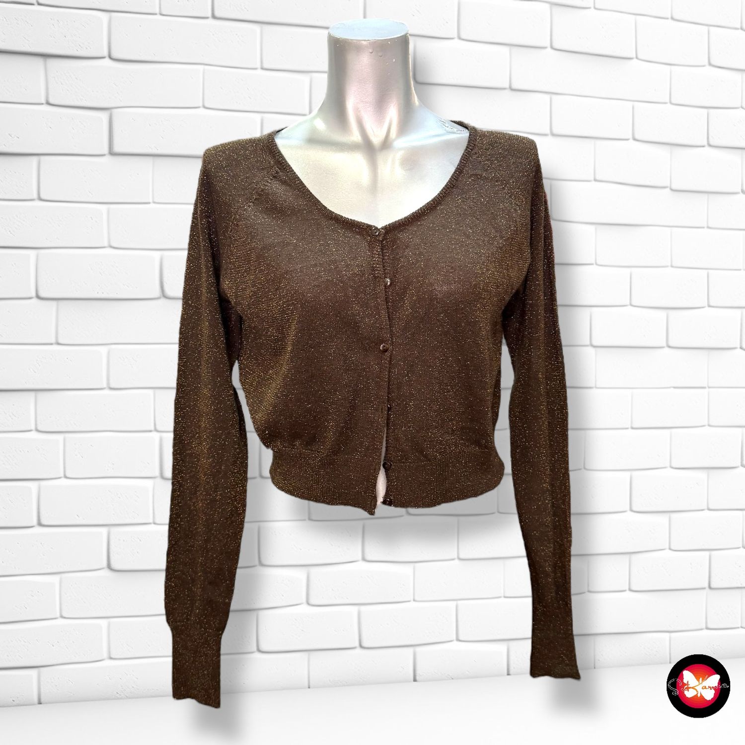 Chaqueta de punto con lurex CASUAL SFERA Talla M