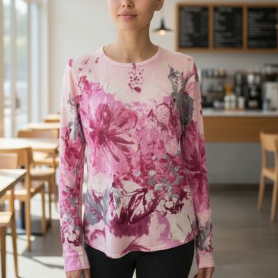 Jersey de manga larga estampado Talla S/M