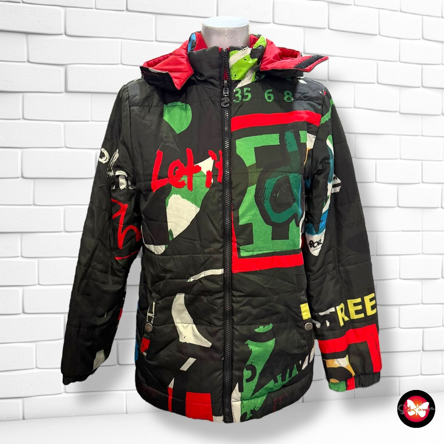 Chaqueta acolchada reversible DESIGUAL Talla 13-14 años