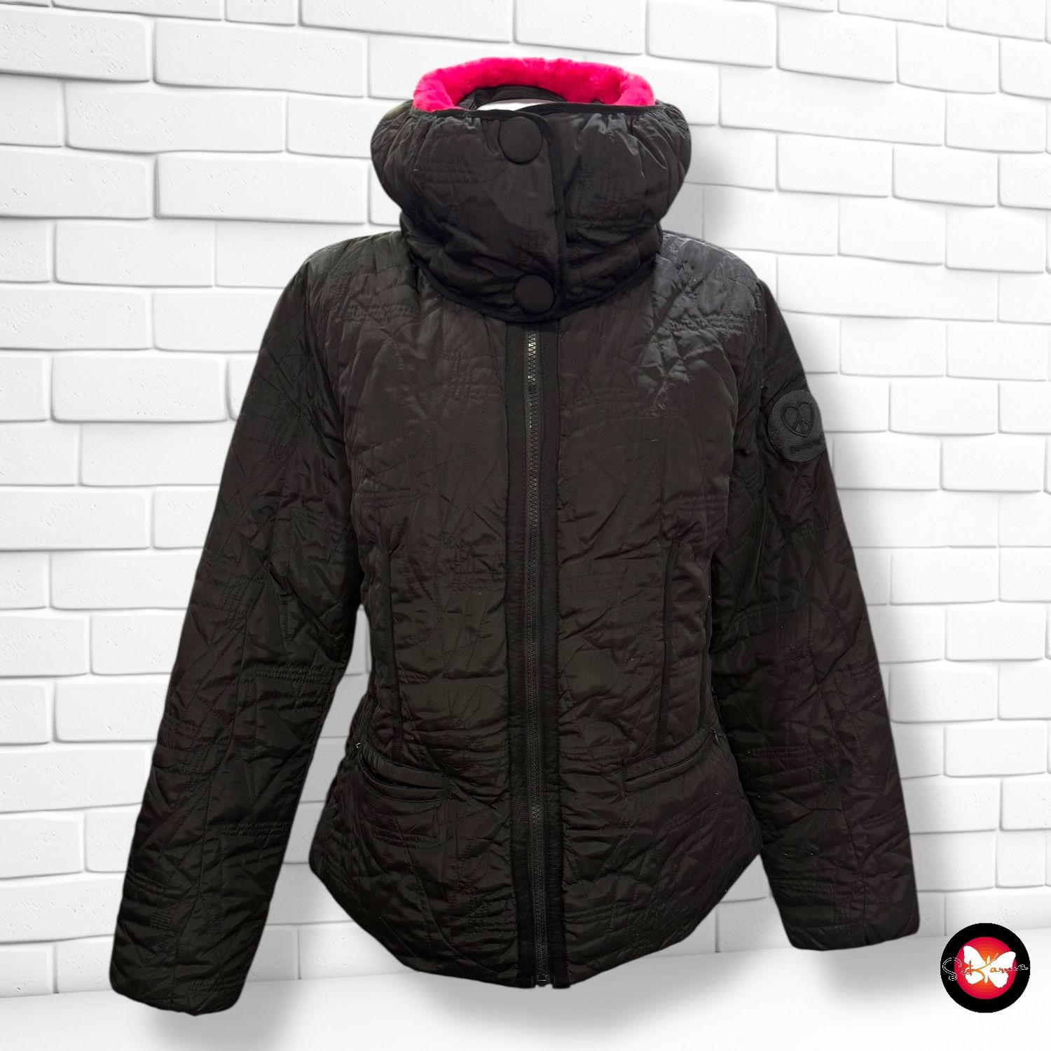 Chaqueta acolchada con pelito DESIGUAL Talla 42