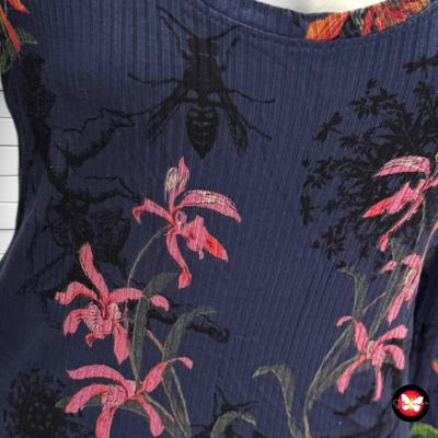 **HOY** Camiseta de manga larga canalé DESIGUAL Talla XL (pequeña)