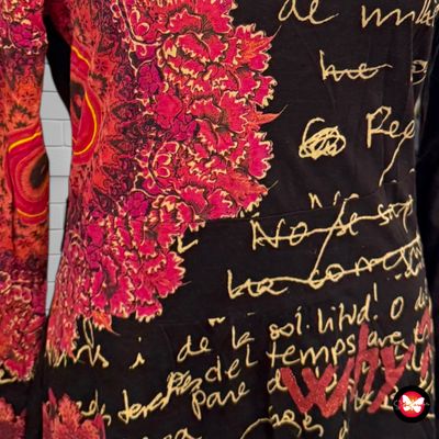 **HOY** Vestido de manga larga DESIGUAL Talla L (letras)