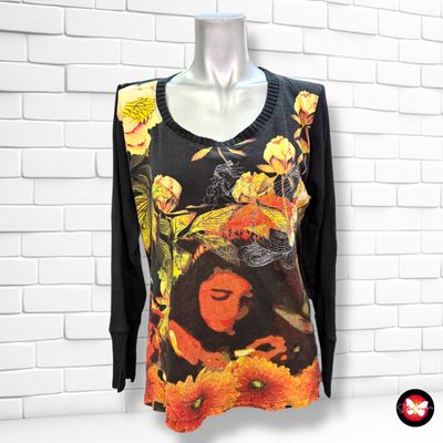 **HOY** Camiseta de mangas de punto DESIGUAL XL (pequeña)