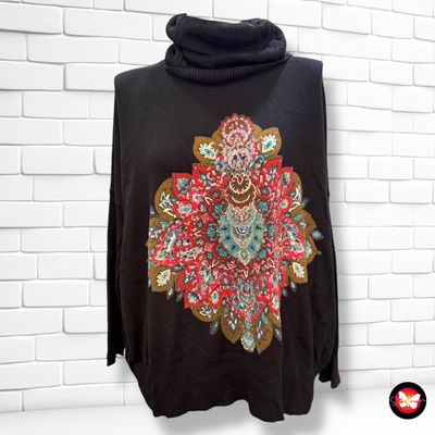 **HOY** Jersey de manga larga y cuello alto DESIGUAL Talla XL