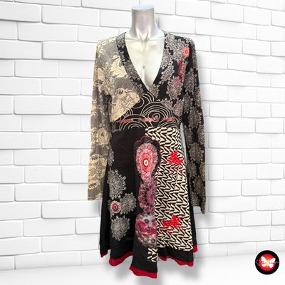 **HOY** Vestido de manga larga DESIGUAL Talla XL (pequeña)