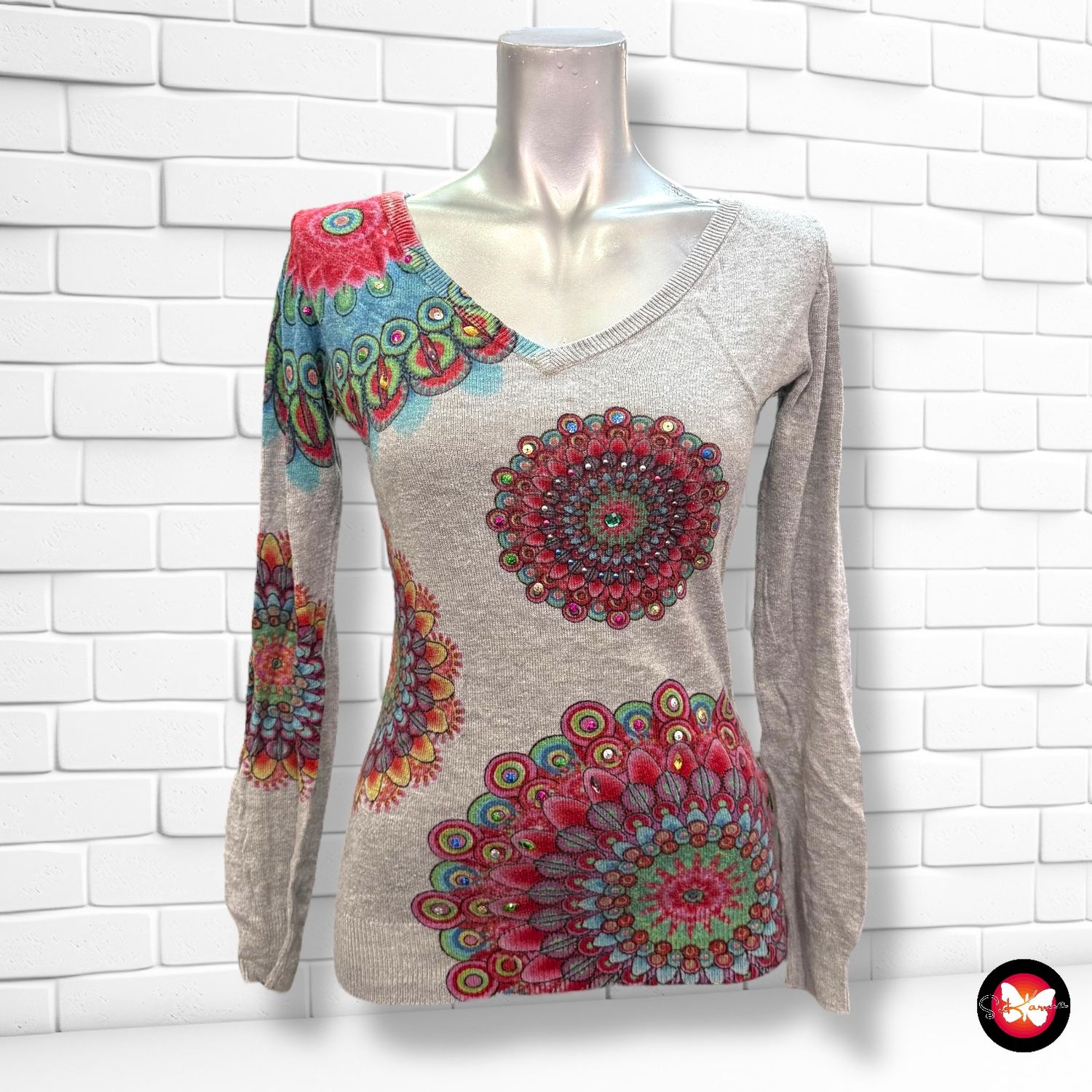 **HOY** Jersey de manga larga DESIGUAL Talla XS