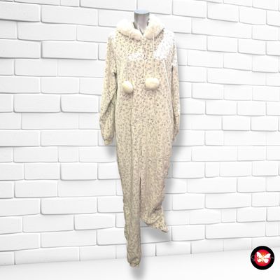 **HOY** Mono pijama LEOPARDO CON PELUCHE Talla M