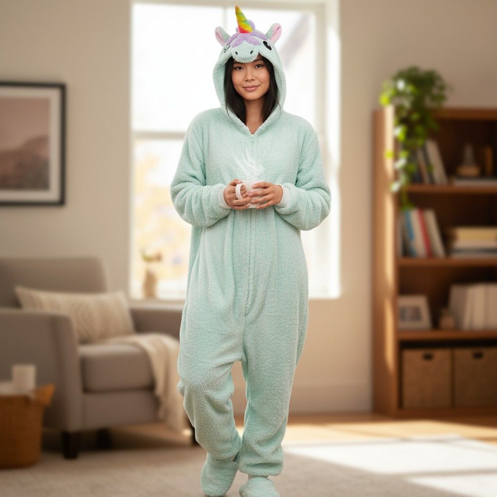 **HOY** Mono pijama UNICORNIO Talla 15-16 años