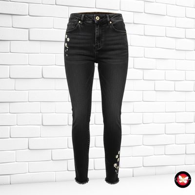 Pantalón vaquero DESIGUAL Talla XS (W24)