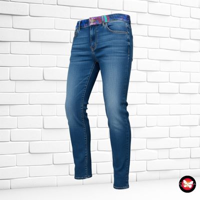 Pantalón vaquero DESIGUAL RAINBOW Talla M